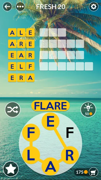 Wordscapes Uncrossed screenshot 4