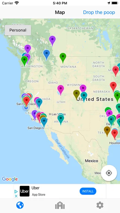 Poop Map - Pin and Track screenshot 1
