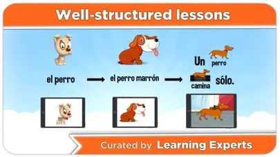 Learn Spanish lessons for kids screenshot 1