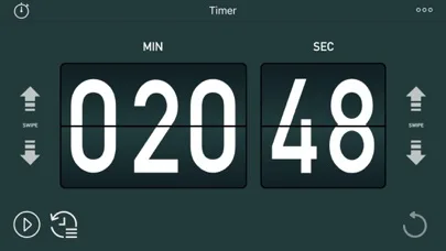 Flip Timer & stopwatch screenshot 1