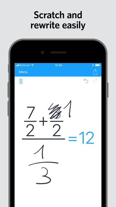 MyScript Calculator screenshot 2