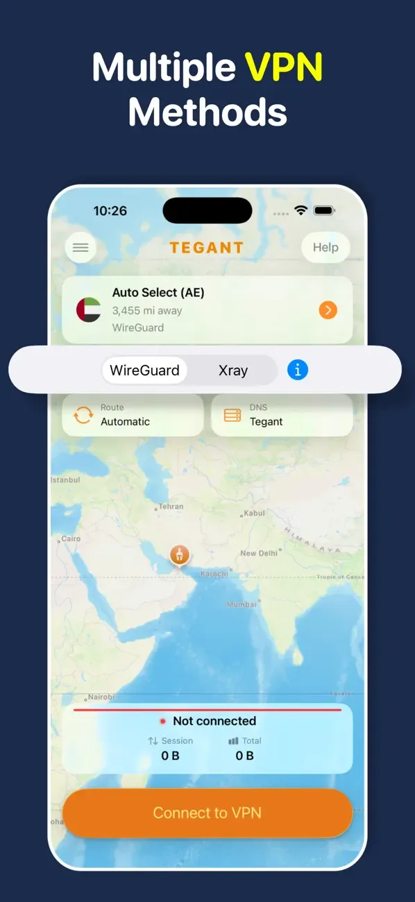 Tegant VPN • Unlimited Proxy screenshot 3