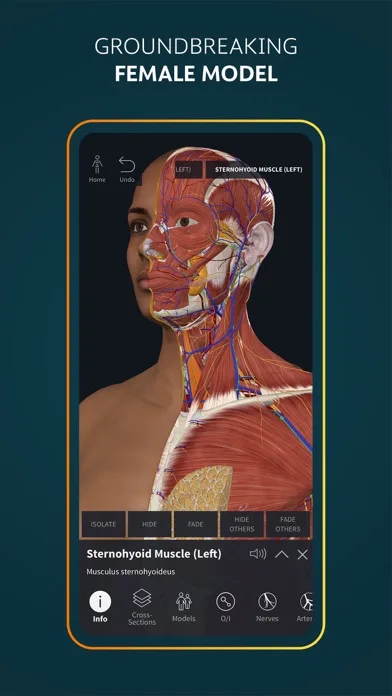 Complete Anatomy for iPhone screenshot 1