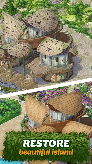 Tropical Forest: Match 3D Game screenshot 1