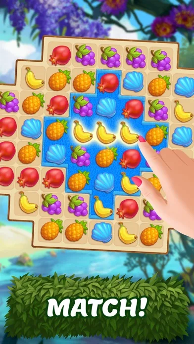 Tropical Forest: Match 3D Game screenshot 3