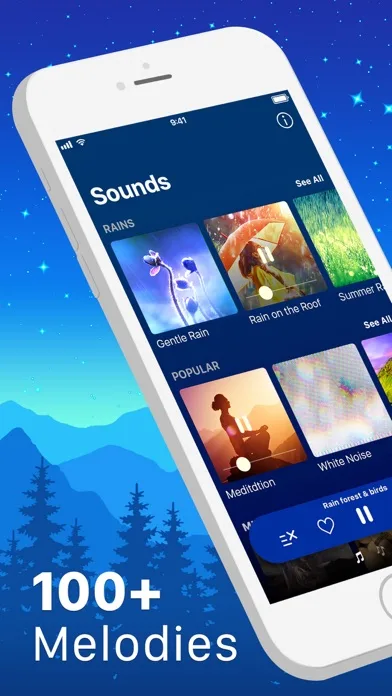 Relaxed - Sleep Sounds & Relax screenshot 1