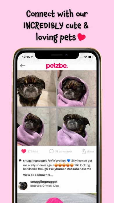 Petzbe: Pet Social Media screenshot 1