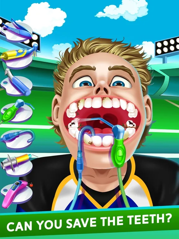 Sports Dentist Salon Spa Games screenshot 5
