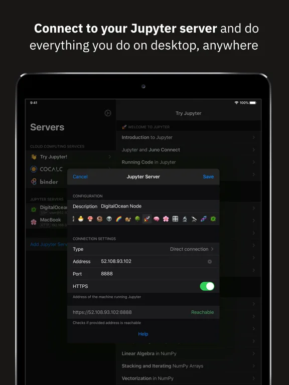 Juno Connect: Jupyter Client screenshot 5