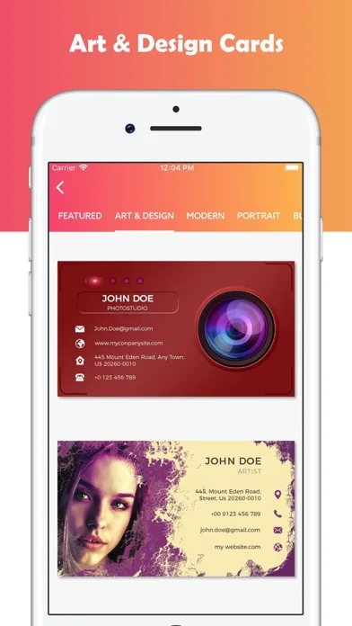 Business Card Maker! screenshot 4