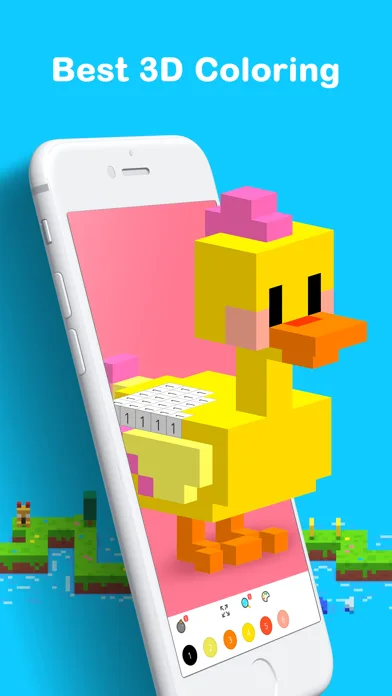Voxel: Pixel Art Coloring screenshot 1