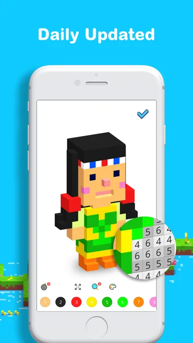 Voxel: Pixel Art Coloring screenshot 5