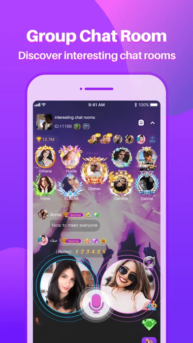 StarChat-Group Voice Chat Room screenshot 1