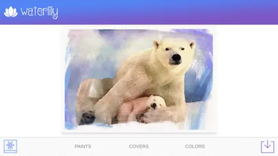 WaterLili Lite- WaterColor Fx screenshot 1