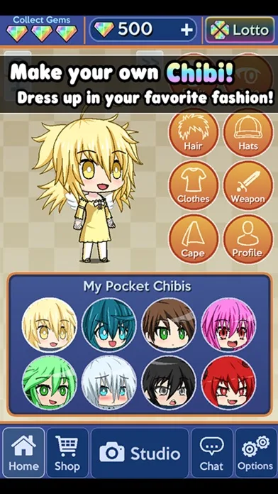 Pocket Chibi - Anime Dress Up screenshot 2