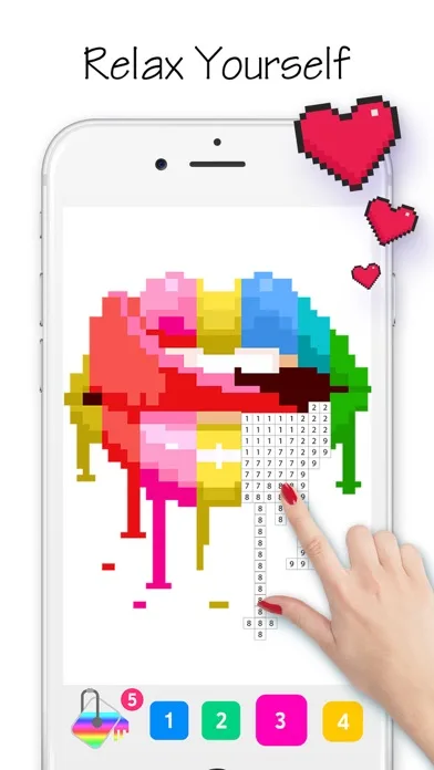 Coloring Life -Number Coloring screenshot 1