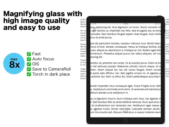Magnifying Glass - handy loupe screenshot 2