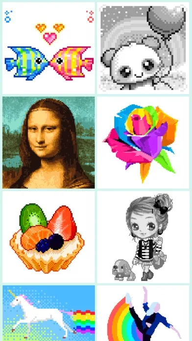 Color by number: Coloring book screenshot 2