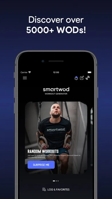 SmartWOD Workout Generator screenshot 1