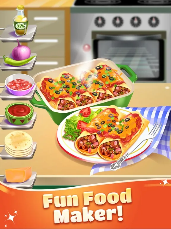 Burrito Maker Food Cooking Fun screenshot 5