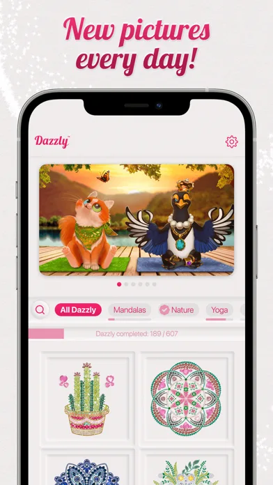 Dazzly: Color by Number Game screenshot 2