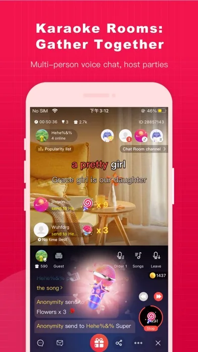 HappyVV-Karaoke,Chat,Party screenshot 3