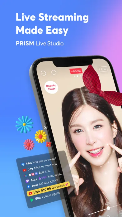 PRISM: Live Streaming App screenshot 1