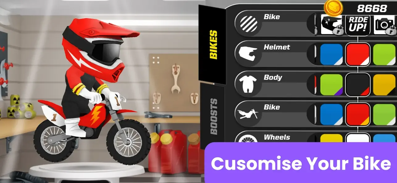Motorcycle Games Kids: Racing screenshot 2