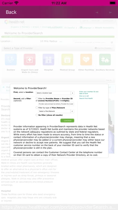My Health Net CA screenshot 4