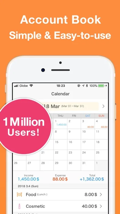 Expense Tracker - Money Note screenshot 1