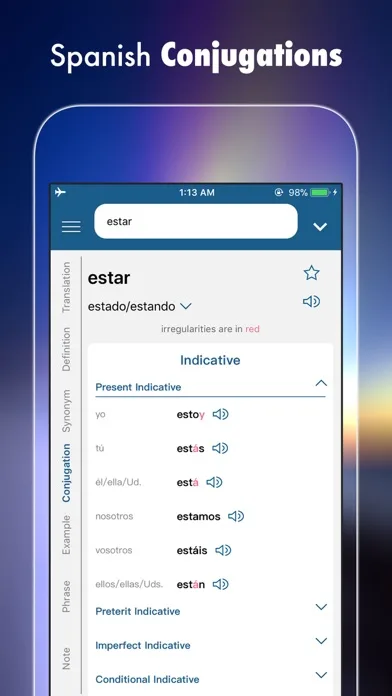 Spanish Plus Dict & Translator screenshot 2