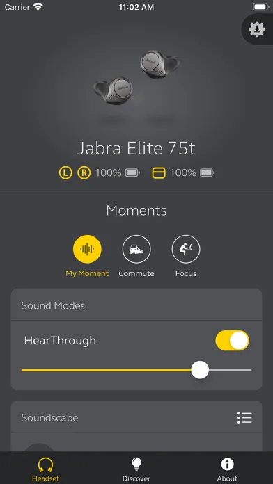 Jabra Sound+ screenshot 1