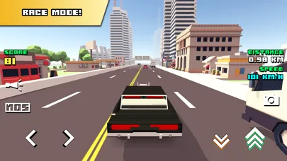 Blocky Car Racer screenshot 2