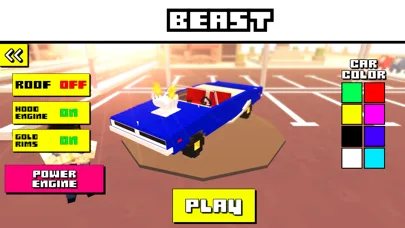 Blocky Car Racer screenshot 4