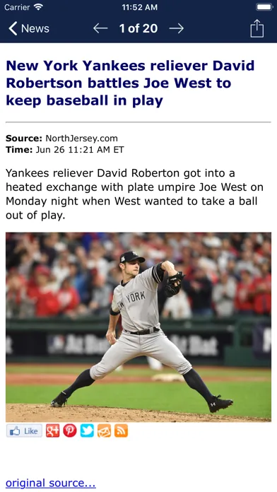 Baseball News - MLB edition screenshot 2