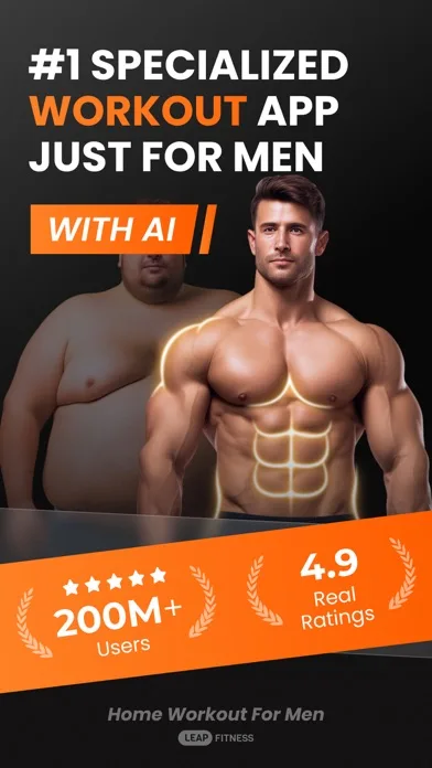 Home Workout for Men screenshot 1