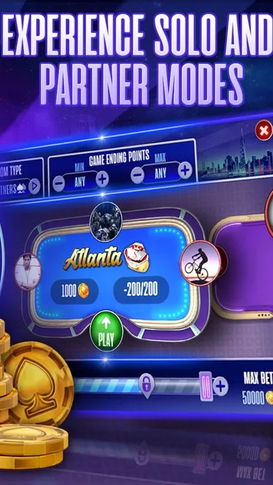 Spades Tournament online game screenshot 5