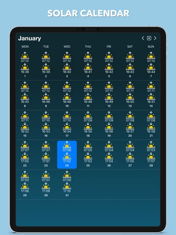 Sunrise Sunset Widget screenshot 2