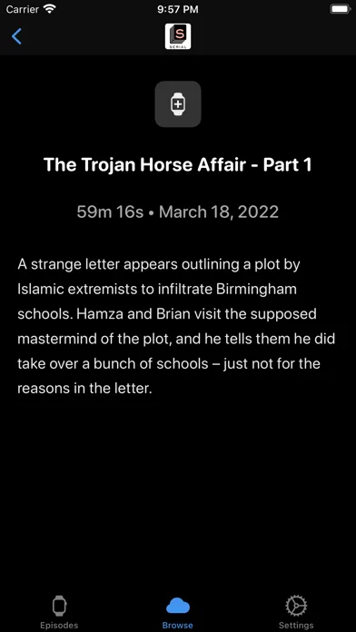 Outcast for Watch screenshot 3