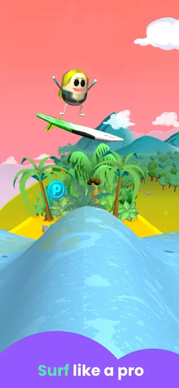 Surfing Games for Kids screenshot 1
