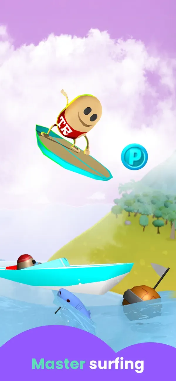 Surfing Games for Kids screenshot 5