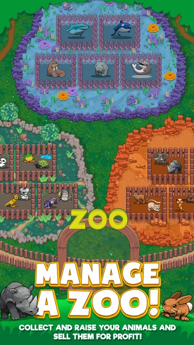 Idle Tap Zoo screenshot 1