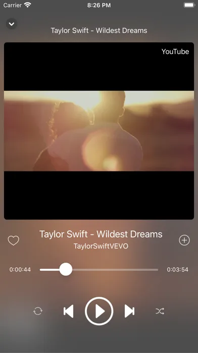 Music Video Player Musca screenshot 1