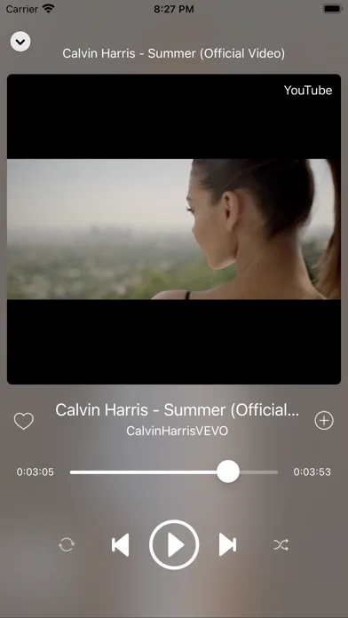 Music Video Player Musca screenshot 2