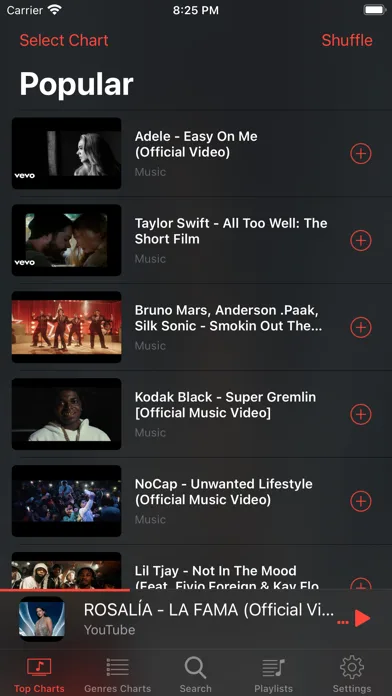 Music Video Player Musca screenshot 4