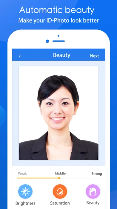 ID Photo-Passport Photo maker screenshot 1