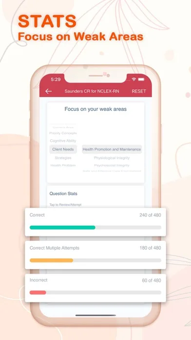 Saunders Comp Review NCLEX RN screenshot 5