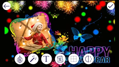 New Year Photo Frames screenshot 1