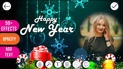 New Year Photo Frames screenshot 3