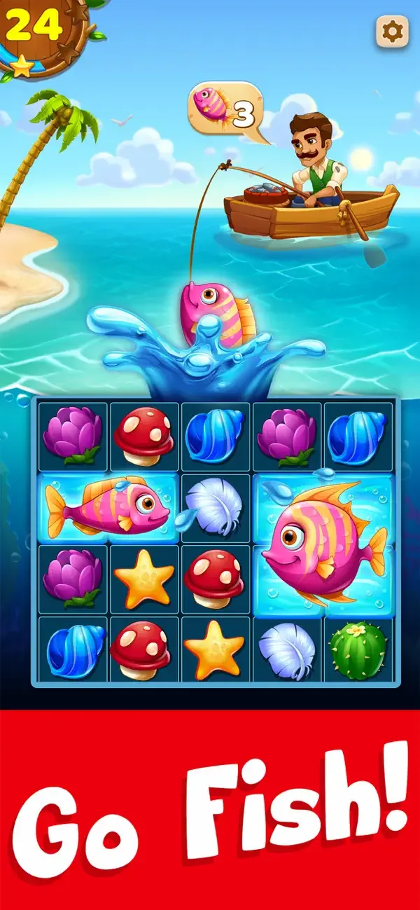 Tropic Trouble Match 3 Builder screenshot 1